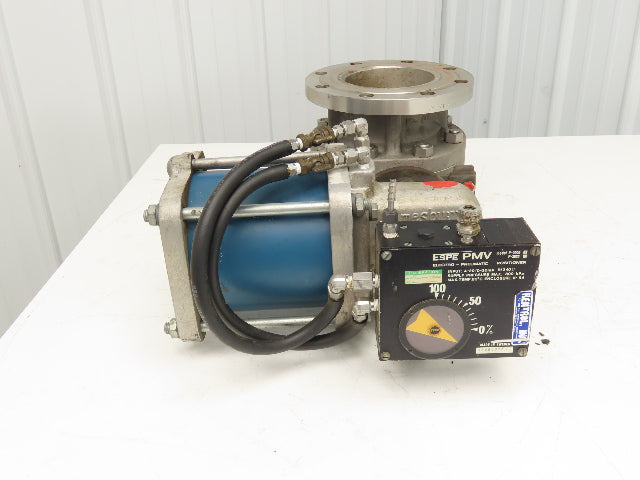 Jamesbury 5152W-31-3600TS 6" Stainless Ball Valve w/Pneumatic Actuator ST-400B