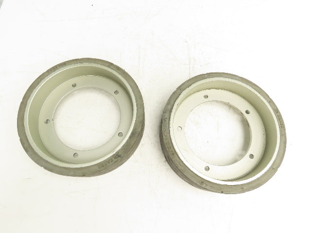 Camso 94012810 Solid Tire And 5 Bolt Rim 323X100 Removed From JLG 10MSP Lot of 2
