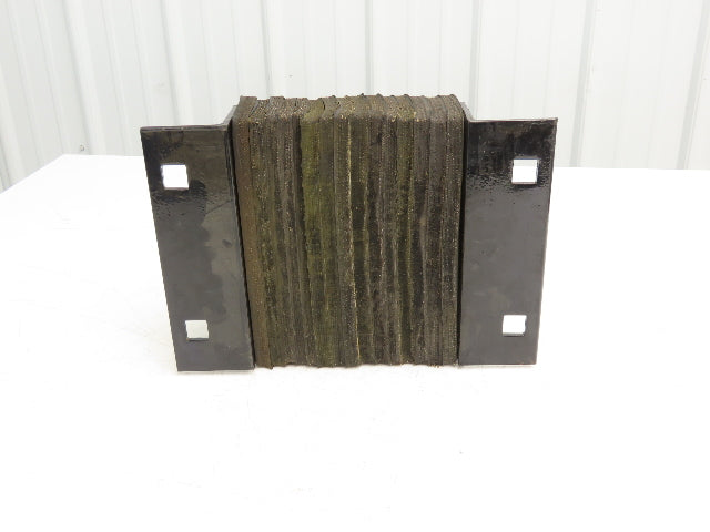 Durable Corp B4510-12 Loading Dock Bumper 14" x 10" x 4-1/2" w/12" Anchor Hole