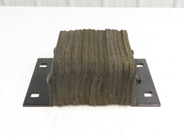 Durable Corp B4510-12 Loading Dock Bumper 14" x 10" x 4-1/2" w/12" Anchor Hole