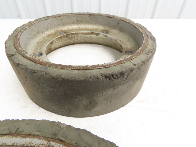 Solideal 994012810 Solid Tire And 5 Bolt Rim 323X100 From JLG 10MSP Lot of 2