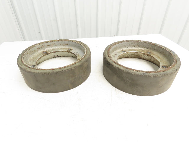 Solideal 994012810 Solid Tire And 5 Bolt Rim 323X100 From JLG 10MSP Lot of 2