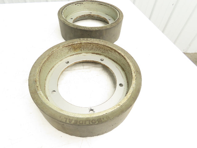 Solideal 994012810 Solid Tire And 5 Bolt Rim 323X100 From JLG 10MSP Lot of 2