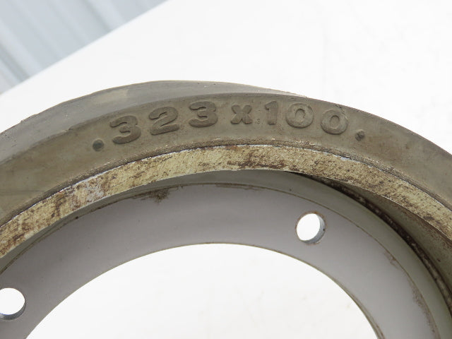 Solideal 994012810 Solid Tire And 5 Bolt Rim 323X100 From JLG 10MSP Lot of 2