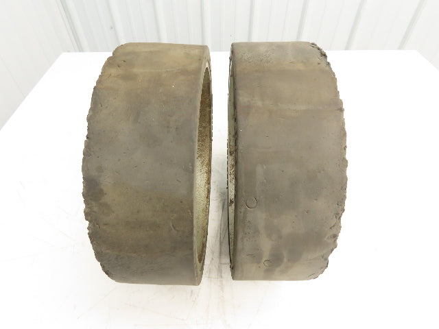 Solideal 994012810 Solid Tire And 5 Bolt Rim 323X100 From JLG 10MSP Lot of 2
