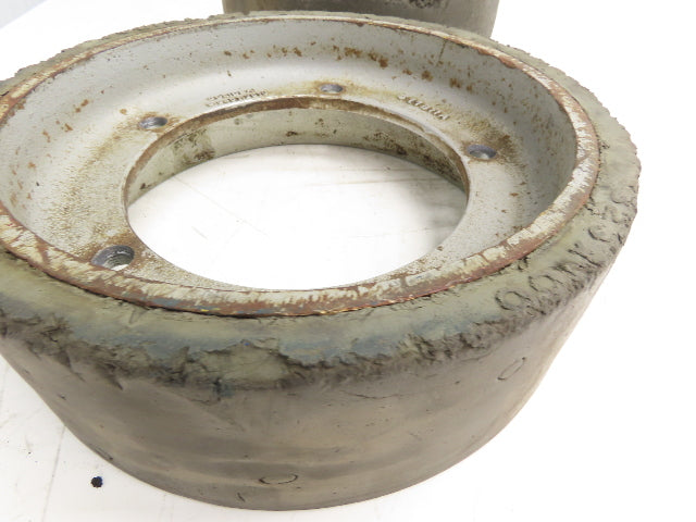 Solideal 994012810 Solid Tire And 5 Bolt Rim 323X100 From JLG 10MSP Lot of 2