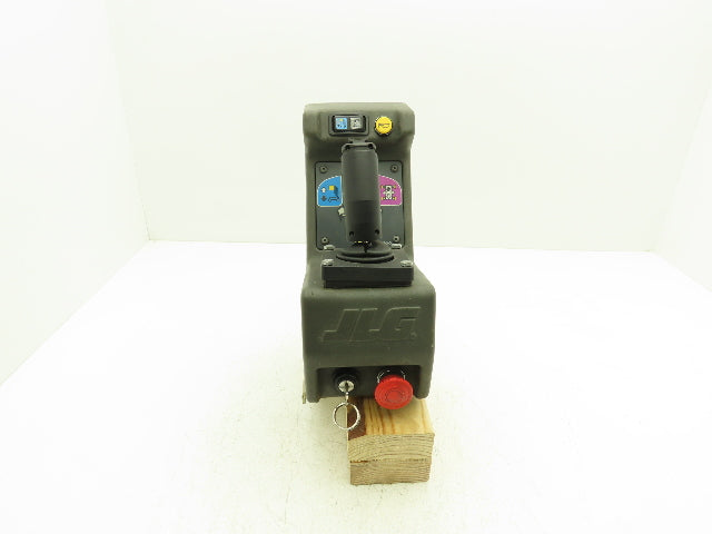JLG 1001098194 Joystick Controller Box W/E-Stop & Key 10MSP Lift Rev A *Read