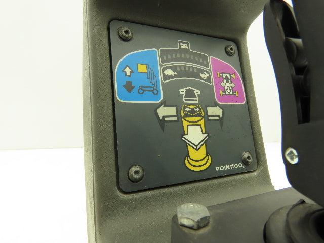 JLG 1001098194 Joystick Controller Box W/E-Stop & Key 10MSP Lift Rev A *Read