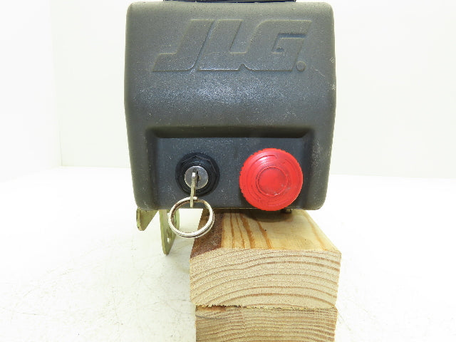 JLG 1001098194 Joystick Controller Box W/E-Stop & Key 10MSP Lift Rev A *Read