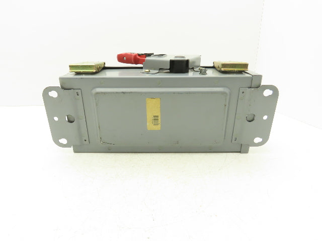 Square D H361A Safety Disconnect Switch Fusible 30A 600V 30HP 3 Pole Ser F06