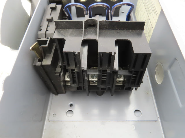 Square D H361A Safety Disconnect Switch Fusible 30A 600V 30HP 3 Pole Ser F06