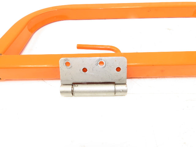 JLG 10MSP Safety Cage Platform Left Hand Saloon Gate Orange LH 1001228876
