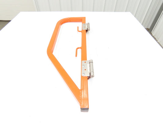 JLG 10MSP Safety Cage Platform Left Hand Saloon Gate Orange LH 1001228876