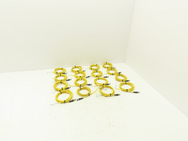 Phoenix Contact 1406281 3-Pin 3 Wire 2 Meter Cable Straight M8 Plug Lot of 16
