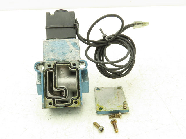 MAC 55B-11-PI-421BAAD Pneumatic Solenoid Valve 1/4"npt 120V PID-421BAAD