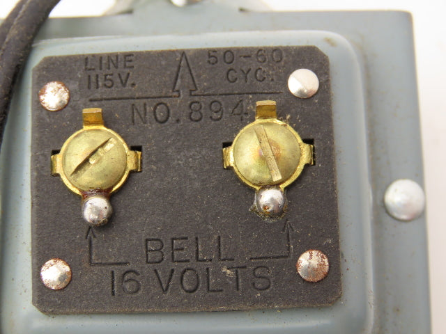 BC110124 894 Door Bell Chime Transformer 115V/16V Lot Of 8