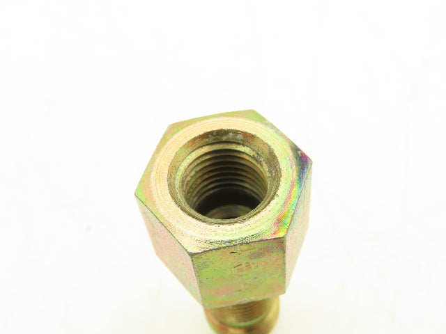 Weatherhead C-4-85 Bulkhead Tube Adapter 3/8" 37 Deg Tube to 1/4" NPT Lot of 23