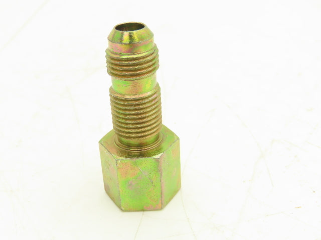 Weatherhead C-4-85 Bulkhead Tube Adapter 3/8" 37 Deg Tube to 1/4" NPT Lot of 23