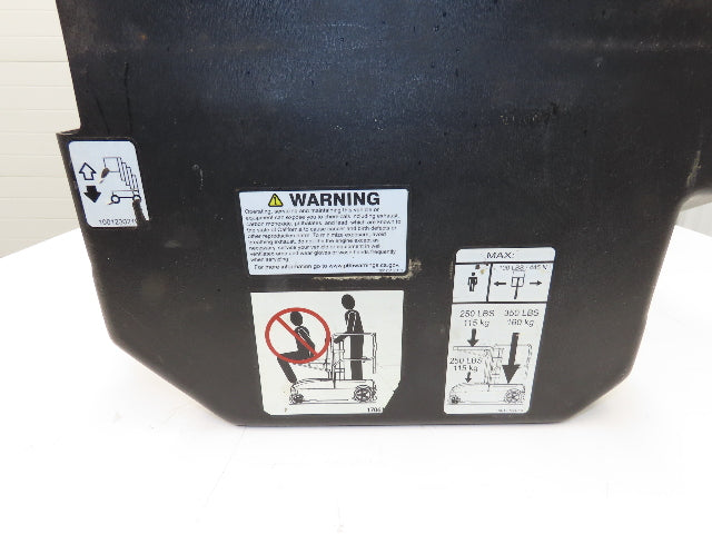 JLG 10MSP Mast Cover And Frame From Mobile Stock Picker Black 1001228538