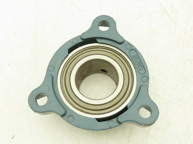Dodge SCS 1-7/16 Light Duty 3-Bolt Flange Ball Bearing 1-7/16" Bore Lot of 3