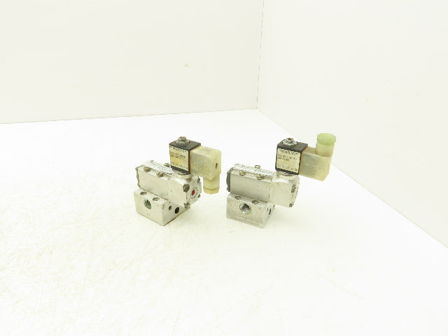 Versa KSG-4332-6K-HC-38C 48VDC Directional Pneumatic Valve 50-175PSI Lot Of 2