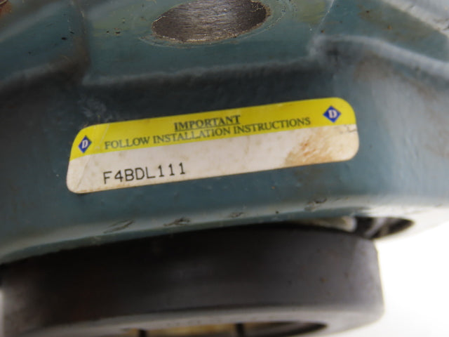 Dodge F4B-DL-111 4-Bolt Flange Mount Ball Bearing 11/16" Shaft Size Lot of 2