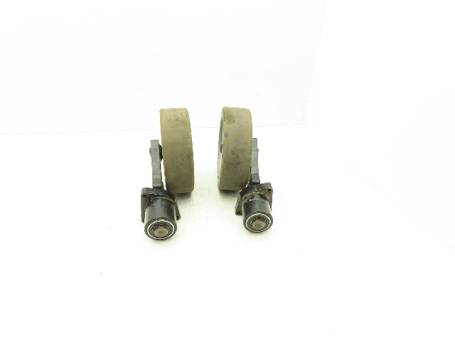 JLG 1001228850 Solid Tire Caster Wheel Off JLG 10MSP Picker Right & Left Set