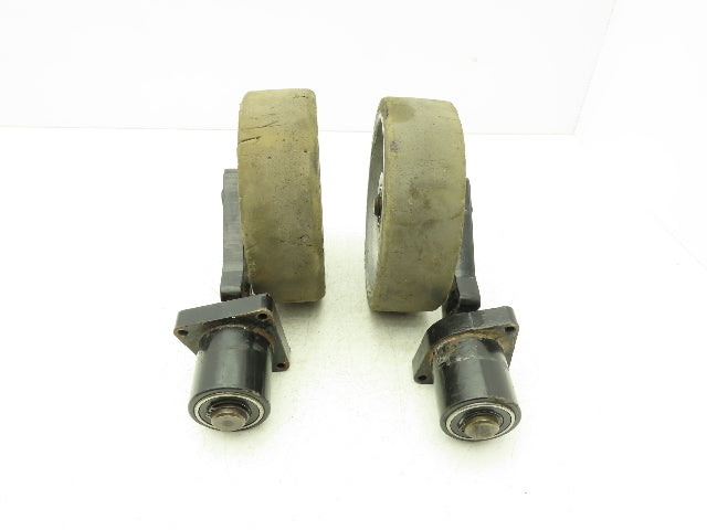 JLG 1001228850 Solid Tire Caster Wheel Off JLG 10MSP Picker Right & Left Set