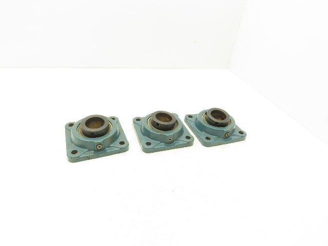 Dodge F4B-SX 4-Bolt Flange Mount Ball Bearing 1-11/16" Shaft Size Lot of 3