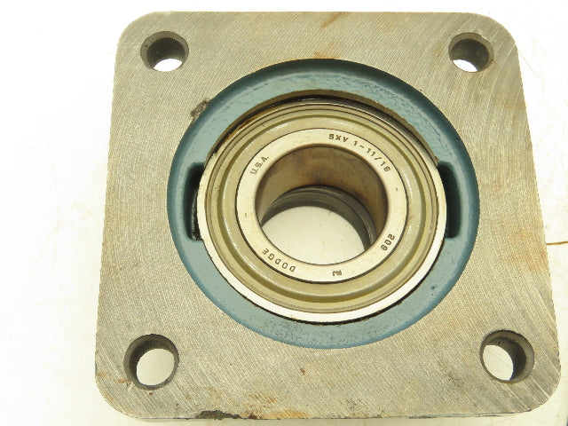 Dodge F4B-SX 4-Bolt Flange Mount Ball Bearing 1-11/16" Shaft Size Lot of 3