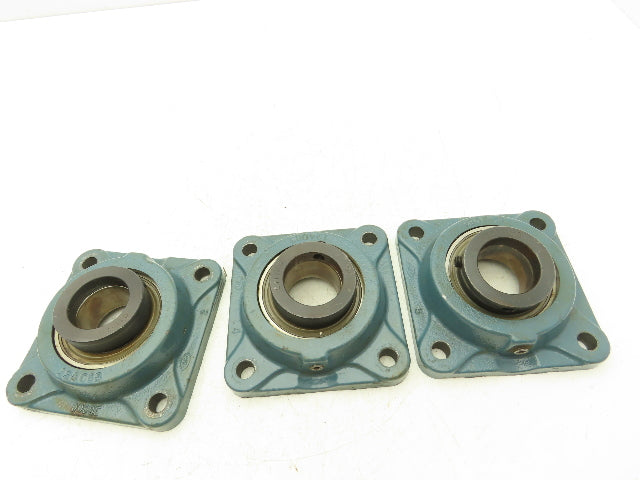 Dodge F4B-SX 4-Bolt Flange Mount Ball Bearing 1-11/16" Shaft Size Lot of 3