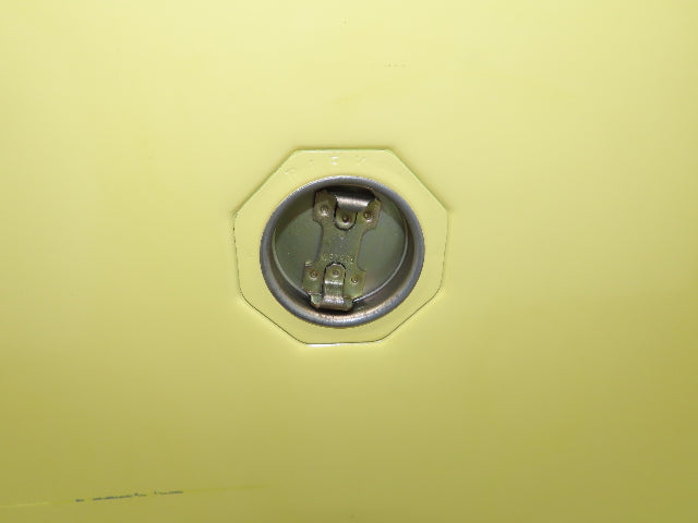 Securall A130 Yellow Flammable Safety Cabinet Dual Door 30 Gallon Liquid