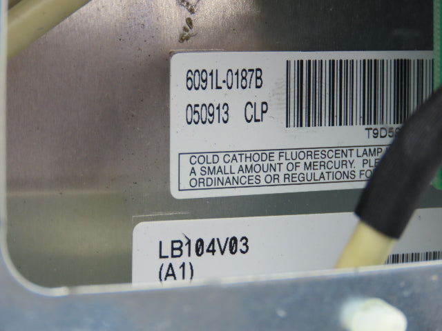 Haas 32-1131 LCD Module Display Panel 10.4" LG Screen LB104V03 Haas VF-Series