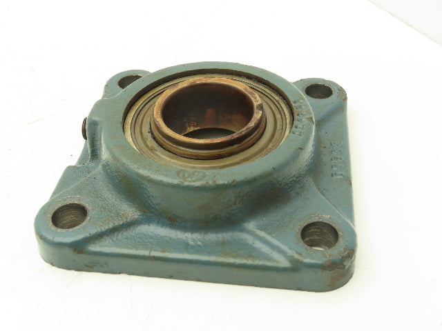 Dodge F4B-SXV-107 Flange Mount Ball Bearing 4-Bolt 1-7/16" Shaft Lot of 4