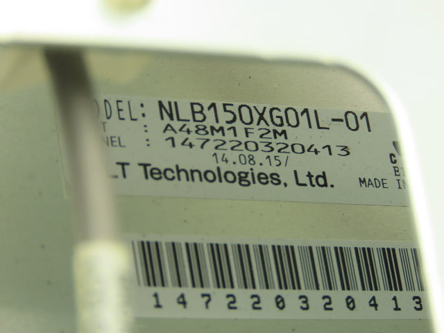 NLT NLB150XG01L-01 LCD Module Display Panel 15" Screen Haas VF-Series