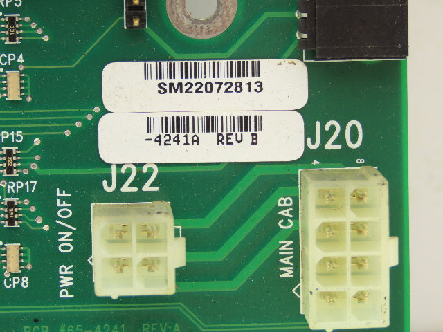 Hass 4241A Rev B Serial Keyboard Interface Diff Amp Board VF-Series CNC Mill