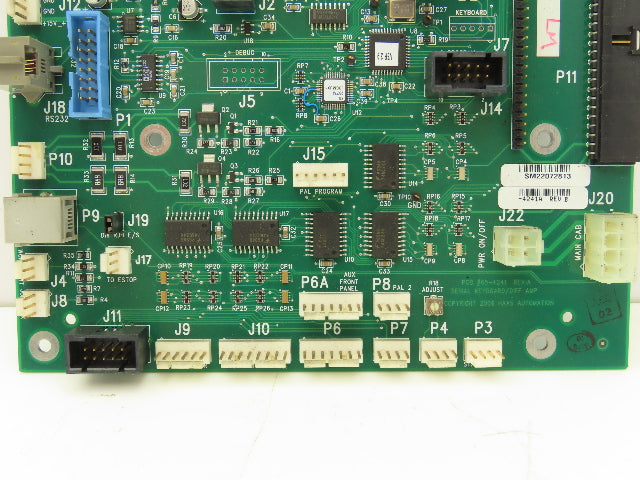 Hass 4241A Rev B Serial Keyboard Interface Diff Amp Board VF-Series CNC Mill