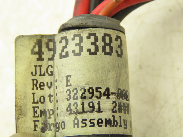 JLG 4923383 Wire Harness Motor Drive Assembly Rev E 10MSP Mobile Stock Picker