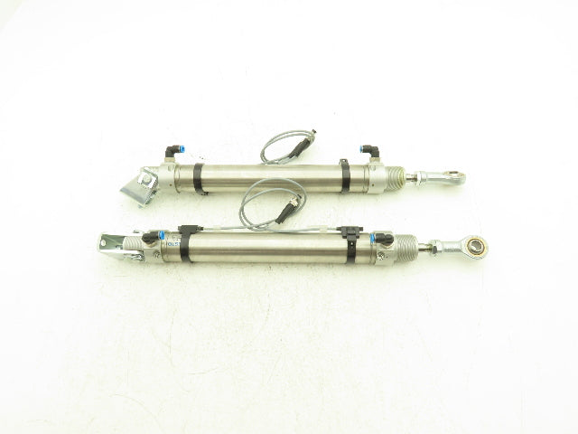 Festo Pneumatic Cylinder 32mm Bore 200mm Stroke 145psi Double Acting Lot of 2