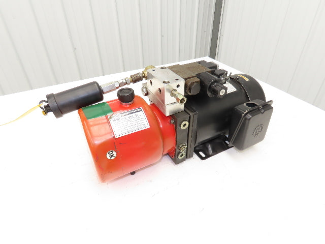 HyVair HT.8-1HP1-G.7 Hydraulic Power Unit 0.8Gal 0.7gpm 2000psi 1Hp 120/240V 1PH