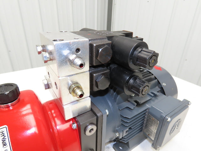 HyVair HT.8-3HP3-G1.4 Hydraulic Power Unit 0.8Gal 1.4gpm 3000psi 3Hp 230/460 3PH