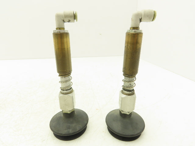 Automation Systems Spring Loaded Pneumatic Gripper Arm w/Air Duct 53mm Lot of 2