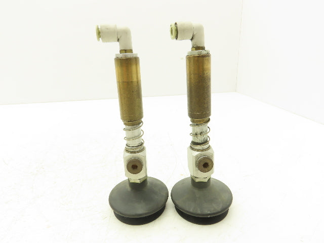 Automation Systems Spring Loaded Pneumatic Gripper Arm w/Air Duct 53mm Lot of 2