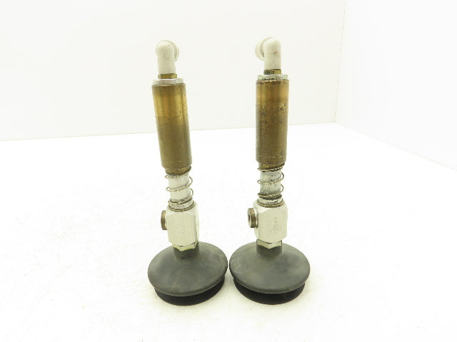 Automation Systems Spring Loaded Pneumatic Gripper Arm w/Air Duct 53mm Lot of 2