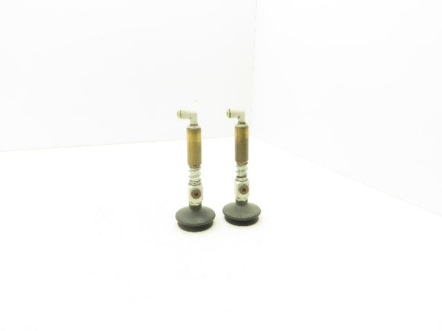 Automation Systems Spring Loaded Pneumatic Gripper Arm w/Air Duct 53mm Lot of 2