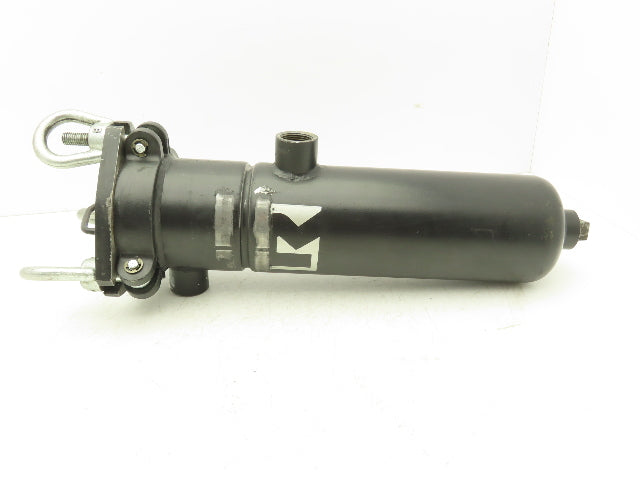 Rosedale 4-12 Hydraulic Basket Strainer #4 Bag Filter 4x14" 1"NPT Side Ports