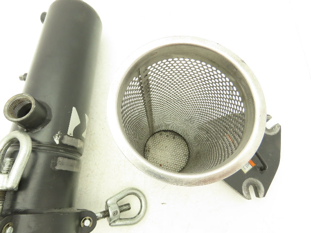 Rosedale 4-12 Hydraulic Basket Strainer #4 Bag Filter 4x14" 1"NPT Side Ports