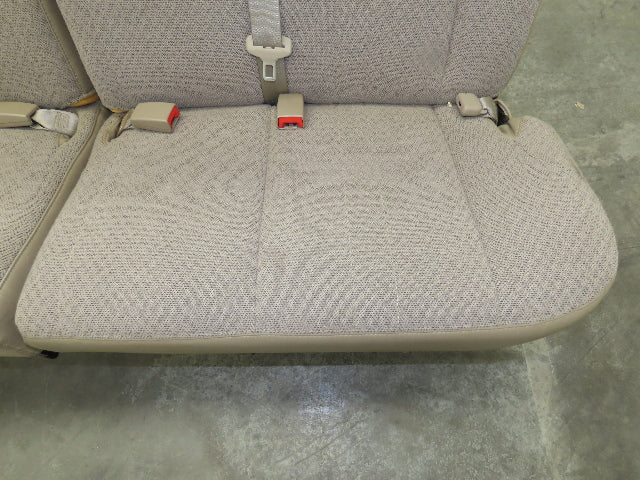 Chevrolet Express 15 Passenger Rear Seat Split Bench Neutral beige 2008-2025