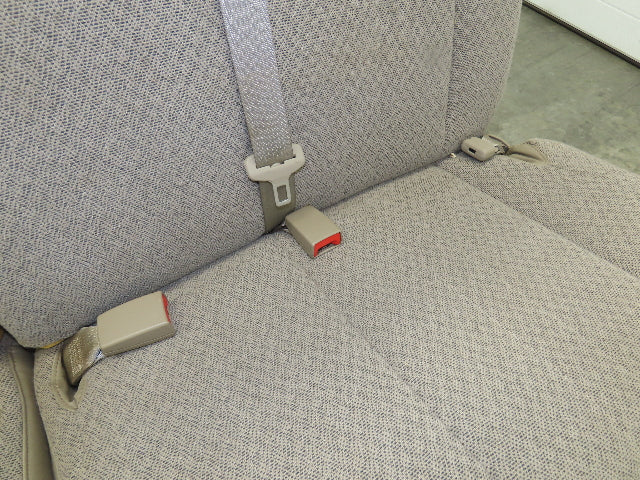 Chevrolet Express 15 Passenger Rear Seat Split Bench Neutral beige 2008-2025