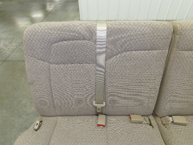 Chevrolet Express 15 Passenger Rear Seat Split Bench Neutral beige 2008-2025
